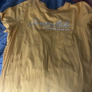 Yellow Aeropostale shirt